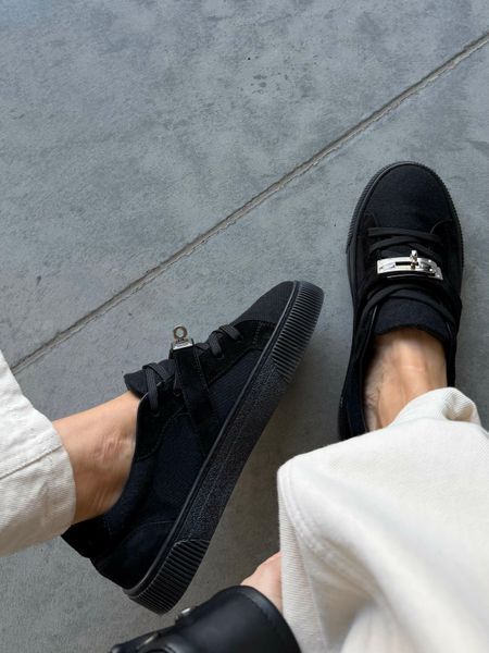Sneakers Emoji , black, size 36