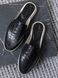 Clogs black leather , size 40