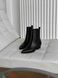 Miriam boots, black, genuine leather, leather lining