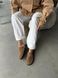Tyra sneakers, castor color, genuine suede, unlined