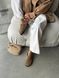 Tyra sneakers, castor color, genuine suede, unlined