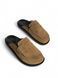 Castore suede slippers Lliya&rdquo;, unlined, size 41, 40, Suede, Black, Without lining, Лія