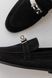 Shoes Leoni, leather, black, leather lining, 36, Suede, Black, Leather, Леоні