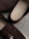 Loafers Lusso, chocolate color, natural velor, leather lining