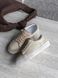 Sneakers Gold, sand color, size 36