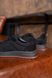 Richie sneakers, black, genuine suede, leather lining