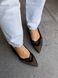 Sandals Celestia black leather, unlined, size 36