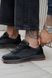 Richie sneakers, black, genuine suede, leather lining