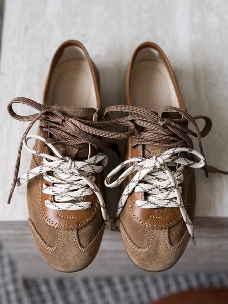 Sneakers Noten, color castoro suede, leather lining, size 36