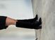 Boots "Bri", suede, black, bayka lining, size 40, 36, Suede, Black, Wool insulation, Брі