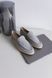 Loafers Loretto, metallic color, natural suede, unlined