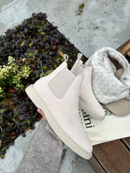 Mirt brush color, 36, Suede, Beige, Wool insulation, Мірт