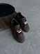 Sneakers Emoji, coffee color, size 36